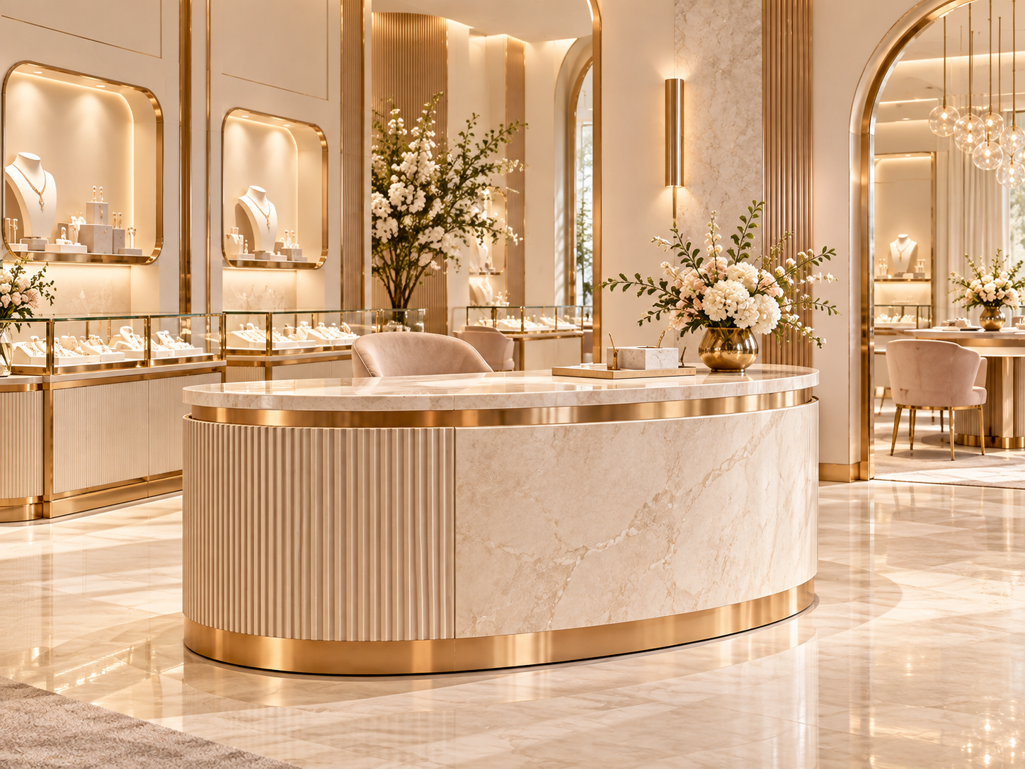 Jewelry Cashier Counter visual reference